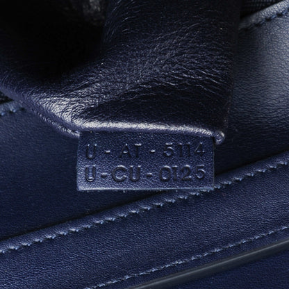 Celine Smooth Calfskin Micro Luggage Ink 7 of 8