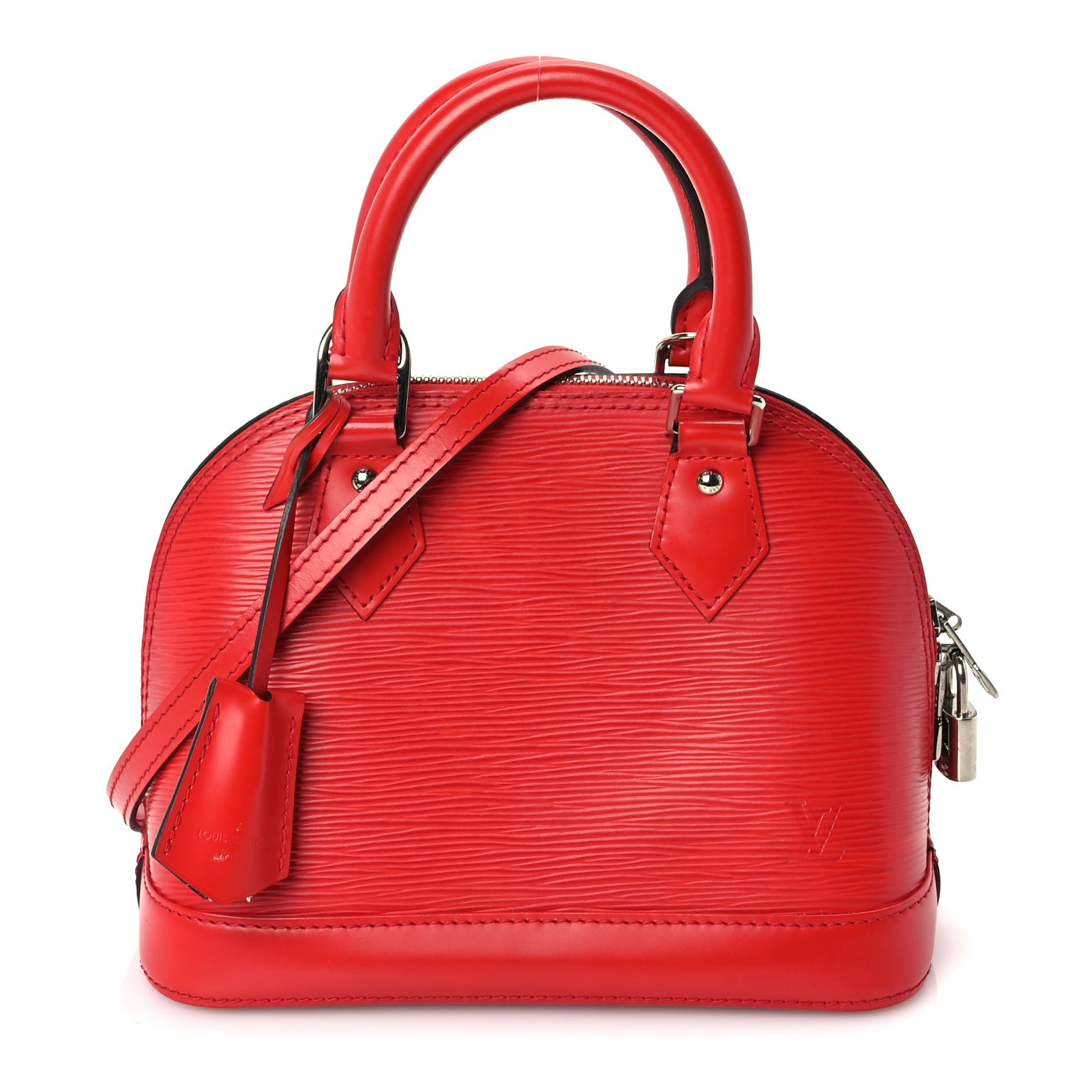 Louis Vuitton Epi Alma BB Castillan Red 1 of 8