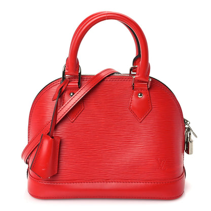 Louis Vuitton Epi Alma BB Castillan Red 1 of 8