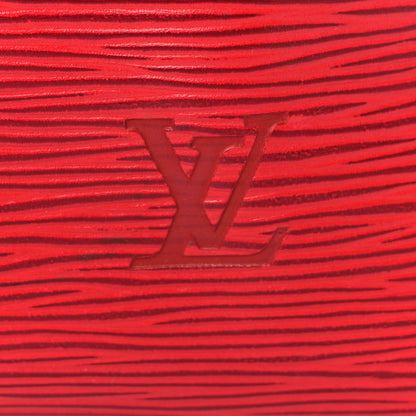 Louis Vuitton Keepall Epi 55 Castillan Red 5 of 8