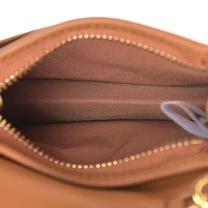 MCM Visetos Original Mini Chain Wallet Cognac 4 of 8