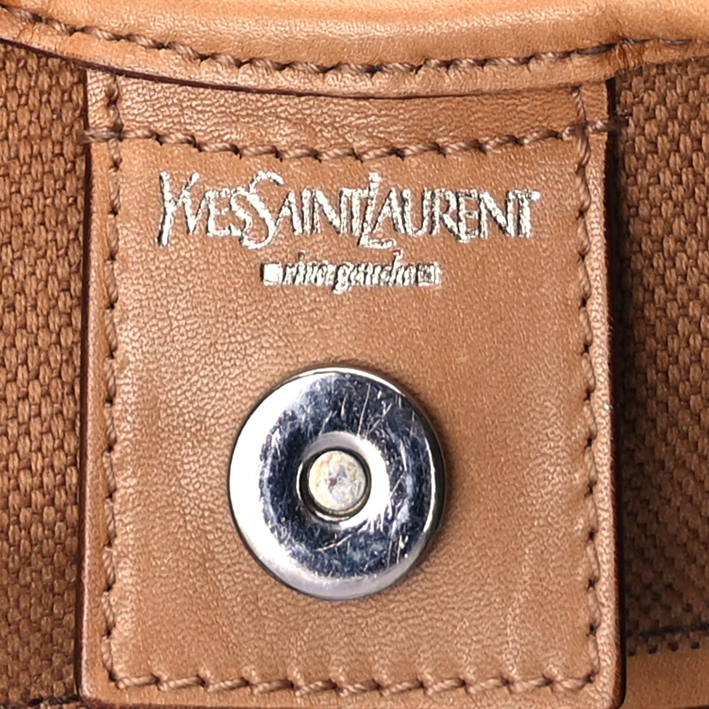Canvas Mombasa Hobo Tan Turquoise