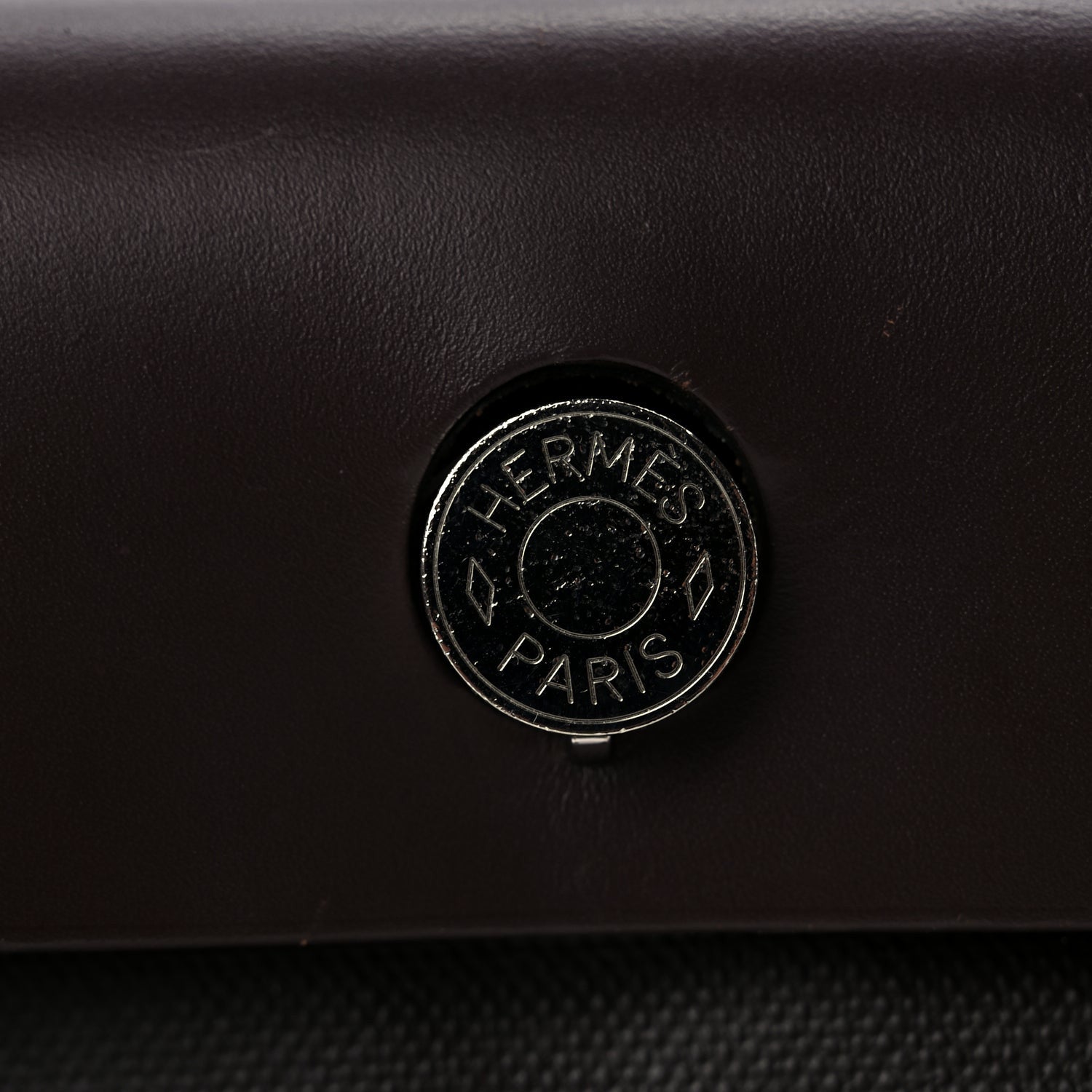 Hermes Toile H Berline Vache Hunter Herbag Zip PM 31 Black Ebene 7 of 9