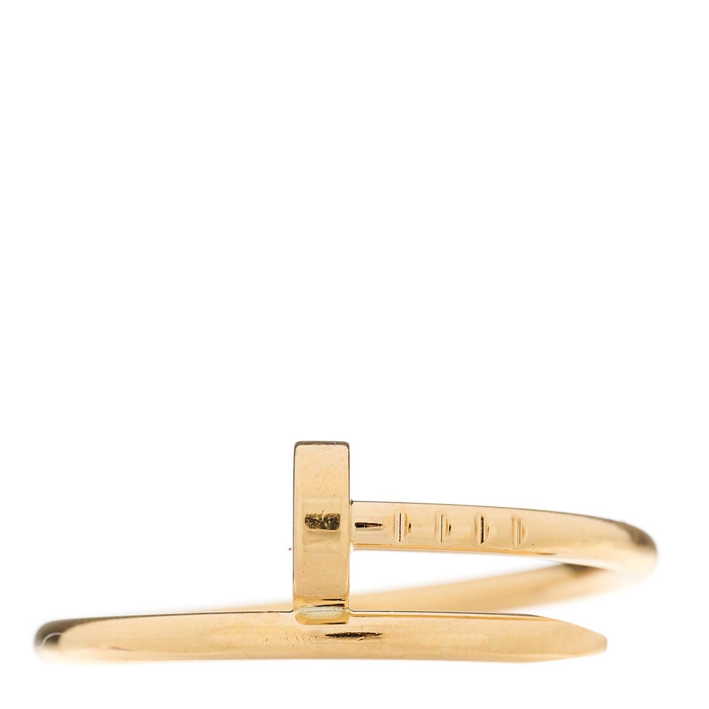 18K Yellow Gold Small Juste Un Clou Ring 58 8.25