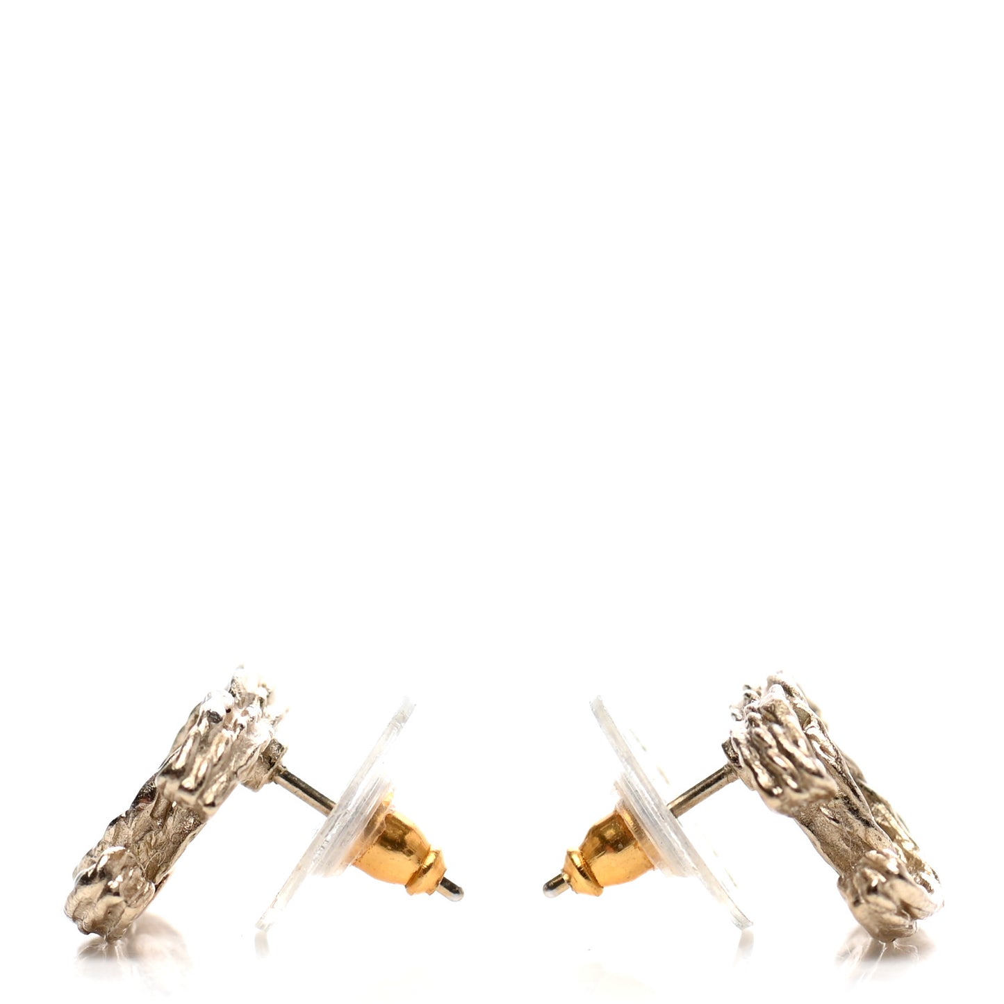Pearl CC Earrings Gold