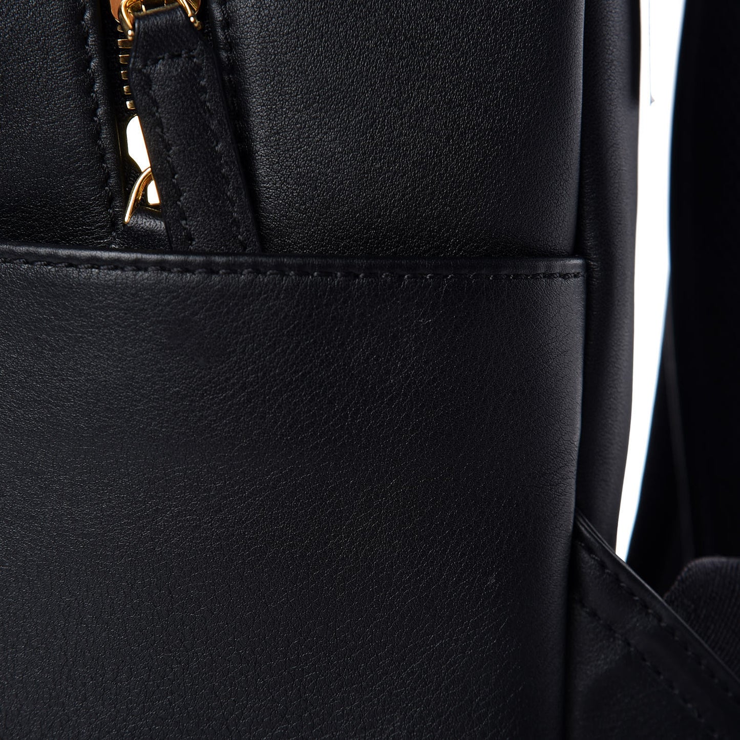 Smooth Calfskin Radial Studded Stark Small Backpack Black