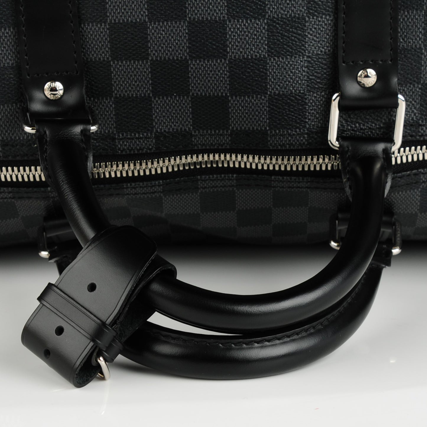 Damier Graphite Keepall Bandouliere 55