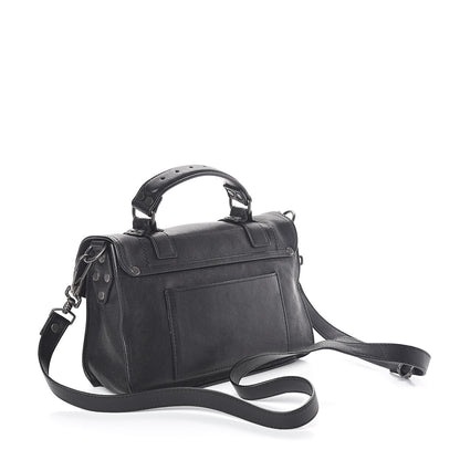Proenza Schouler Grained Calfskin Tiny PS1 Satchel Black 3 of 8
