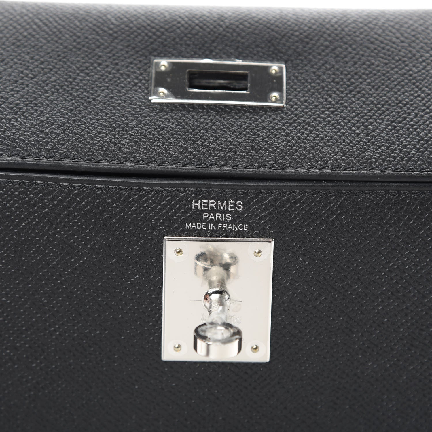 Hermes Epsom Kelly Sellier 28 Black 6 of 12