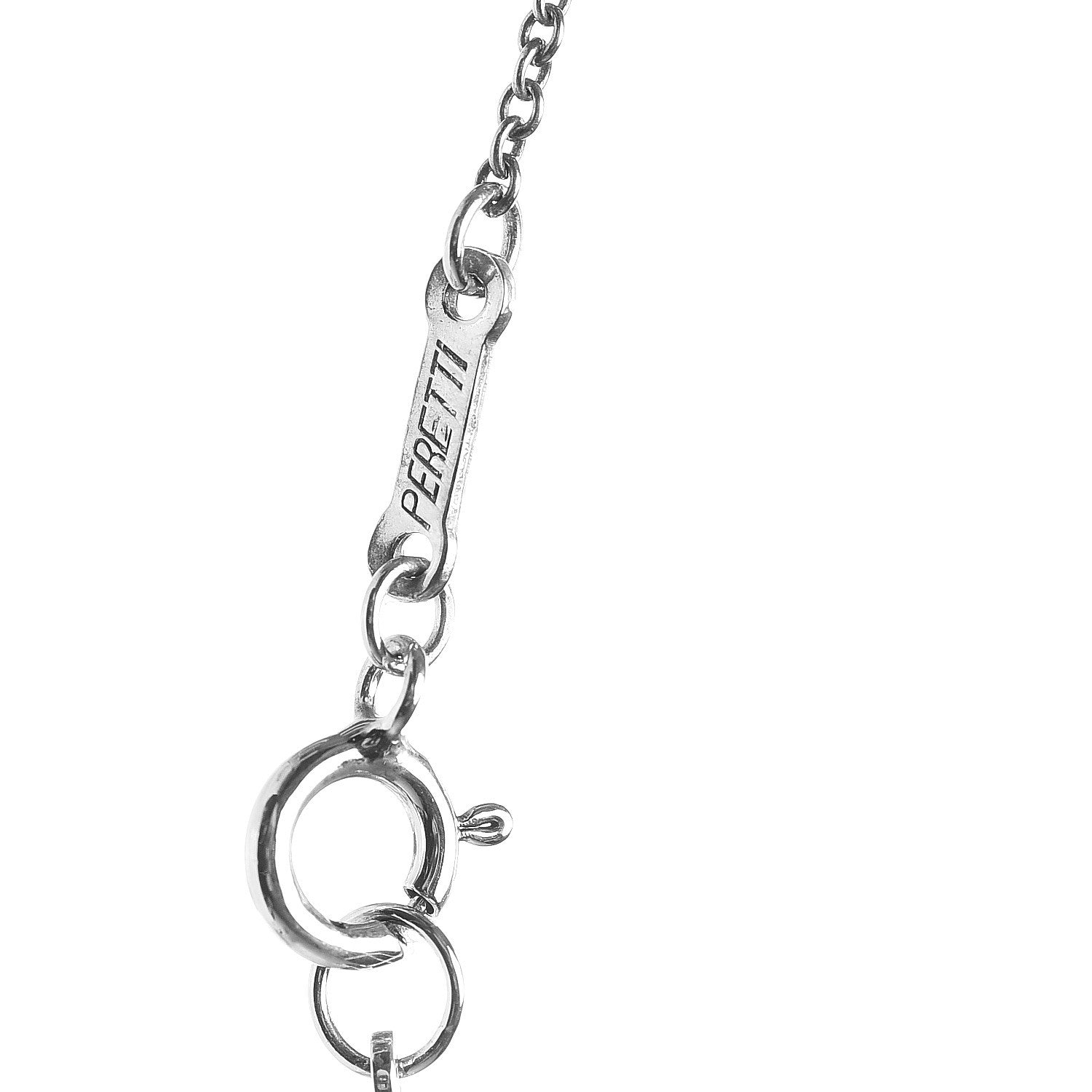 Tiffany Sterling Silver Elsa Peretti Madonna Pendant Necklace 7 of 9