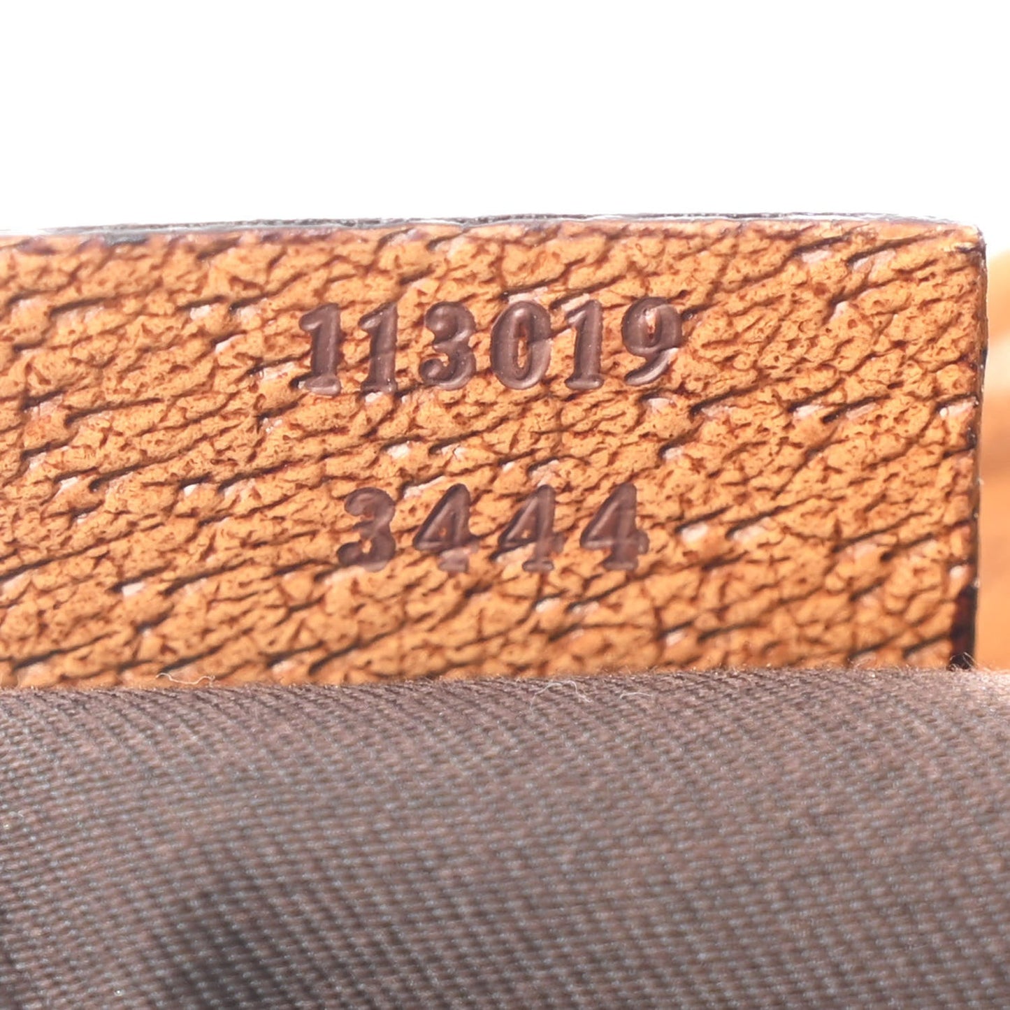 Monogram Medium Tote Beige Brown