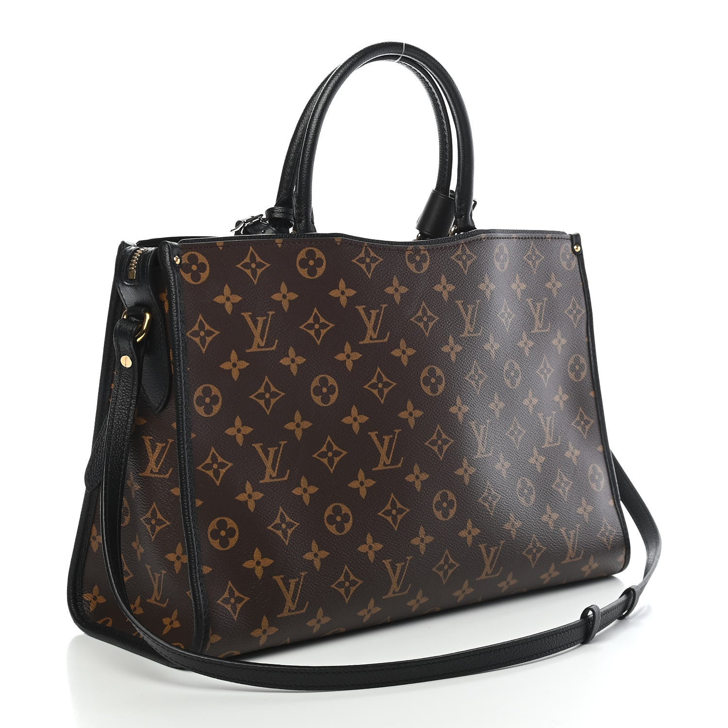 Louis Vuitton Monogram Popincourt MM Black 3 of 10