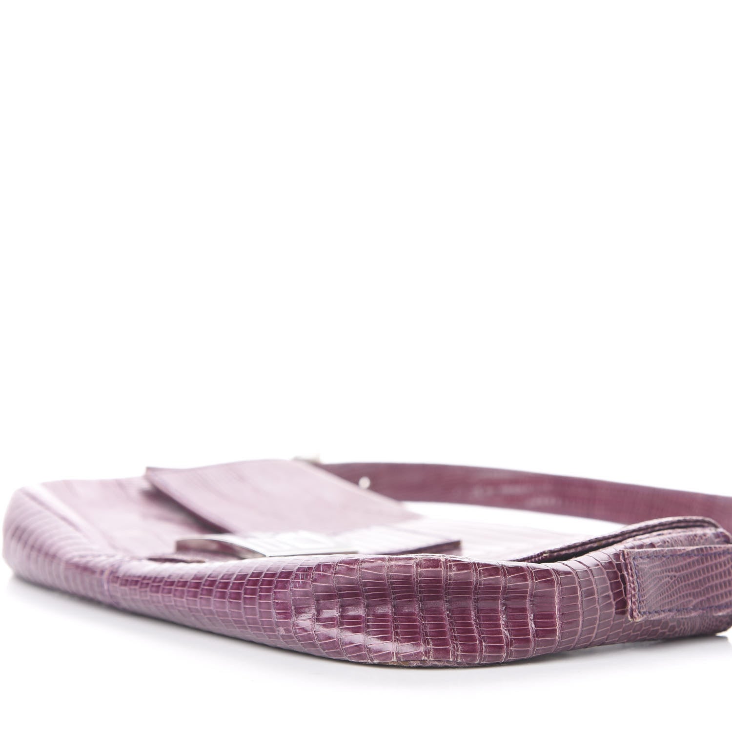 Fendi Lizard Baguette Purple 6 of 12