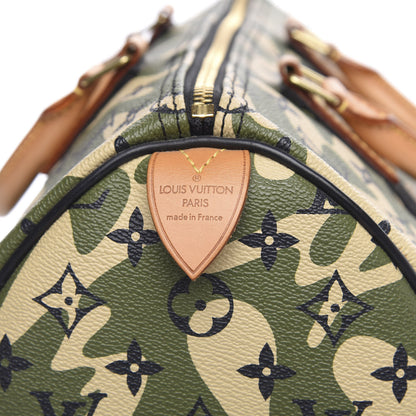 Louis Vuitton Monogramouflage Speedy 35 7 of 13