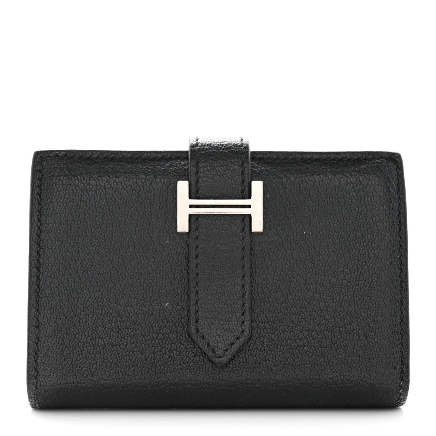 Chevre Mysore Mini Bearn Wallet Black