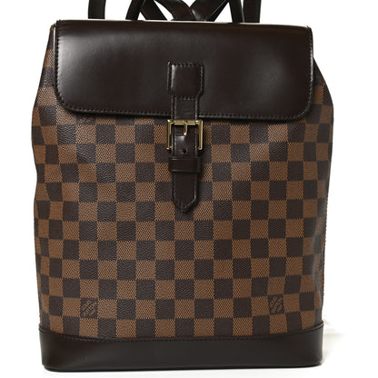 Louis Vuitton Damier Ebene Soho Backpack 7 of 9