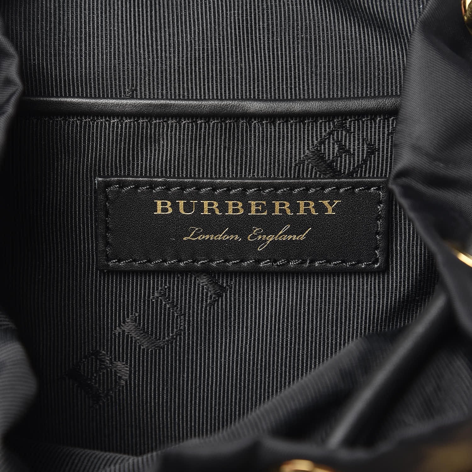 Burberry Nylon Small Rucksack Backpack Black 6 of 8
