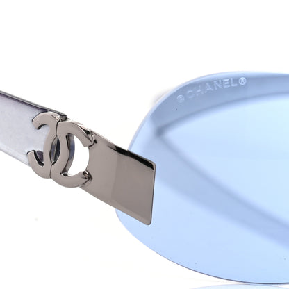 Chanel Frameless CC Logo Sunglasses 4037 Blue 8 of 8