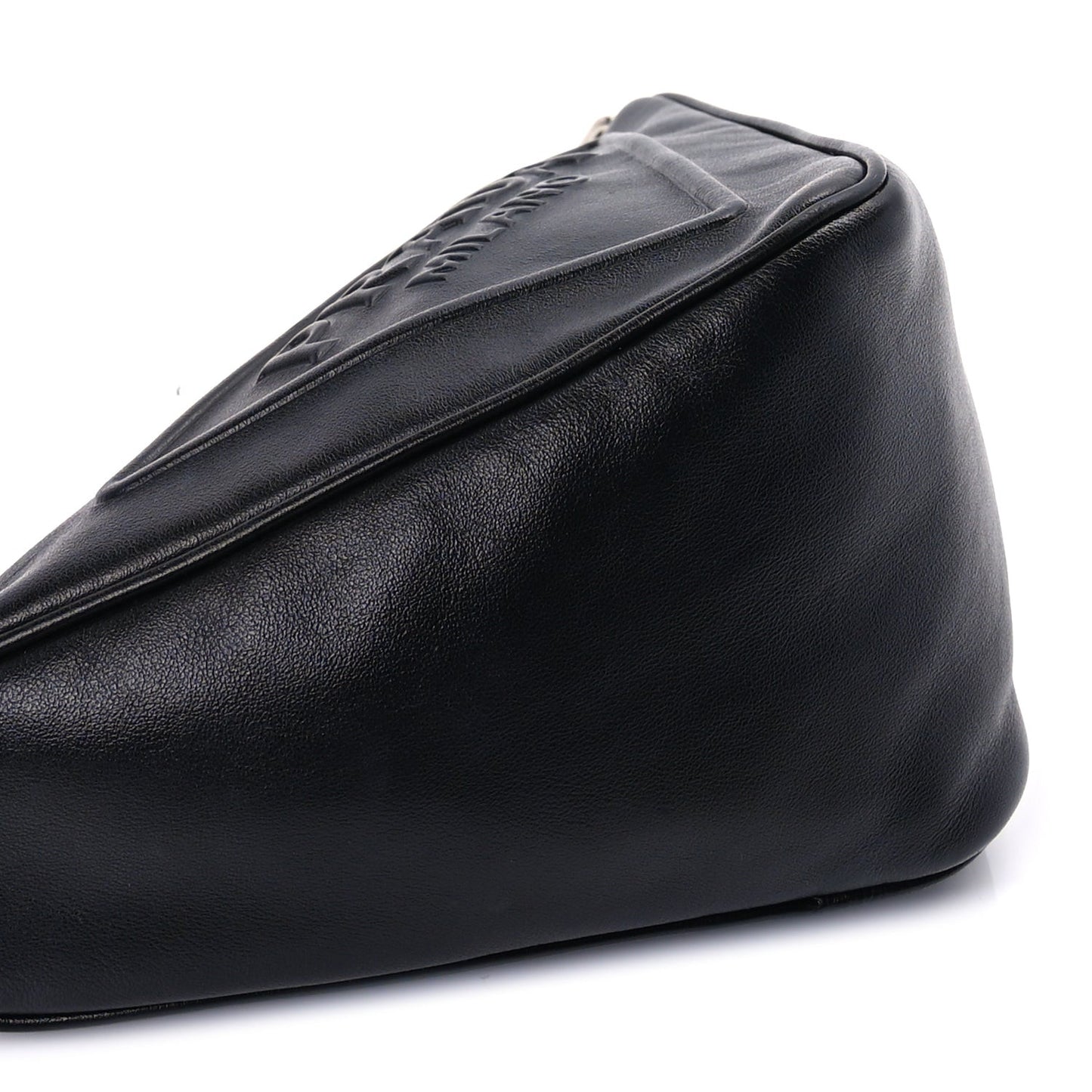 Grace Lux Triangle Shoulder Bag Black