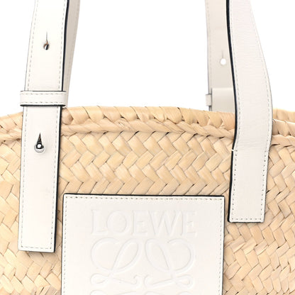 Tag Heuer Raffia Small Basket Tote Bag Natural White Natural White 6 of 8