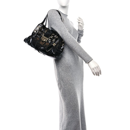 Jimmy Choo JIMMY CHOO Crushed Patent Ramona Black 3 of 9