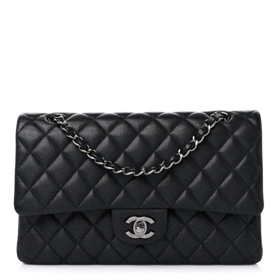 Chanel Caviar Quilted Medium Double Flap Black 1 of 1