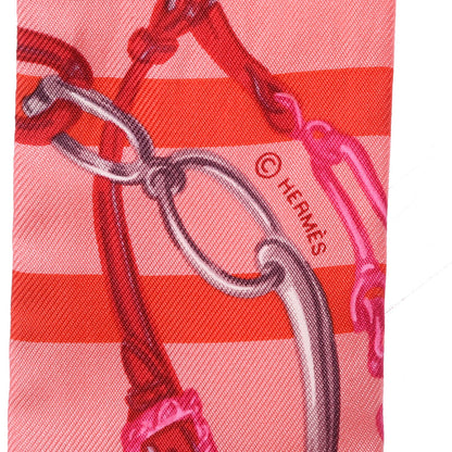 Hermes Silk Brides de Gala Bayaderes Twilly 4 of 5