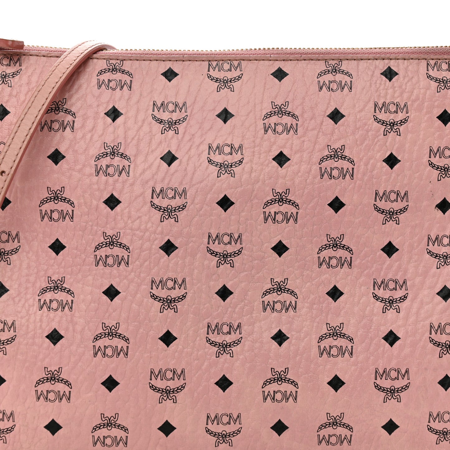 Visetos Medium Crossbody Pouch Light Pink