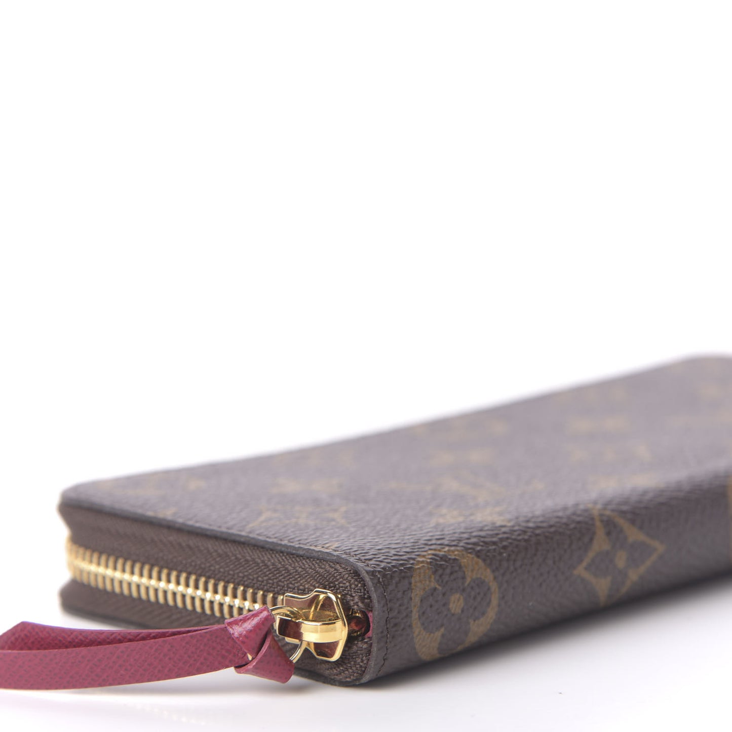 Monogram Clemence Wallet Fuchsia