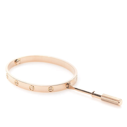 Cartier 18K Pink Gold LOVE Bracelet 18 4 of 7