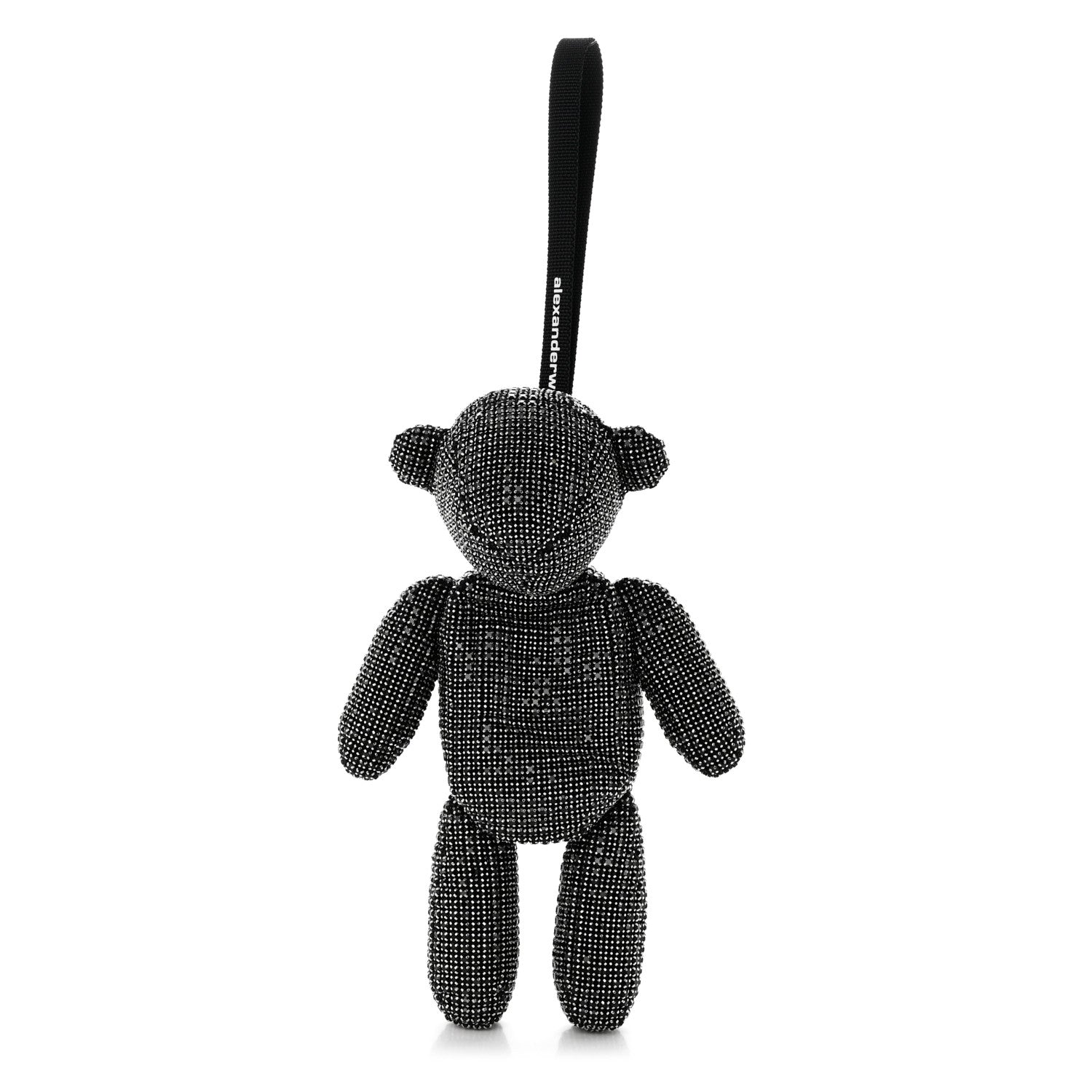 Alexander Wang Crystal Mesh Beiress Wristlet Black 1 of 8