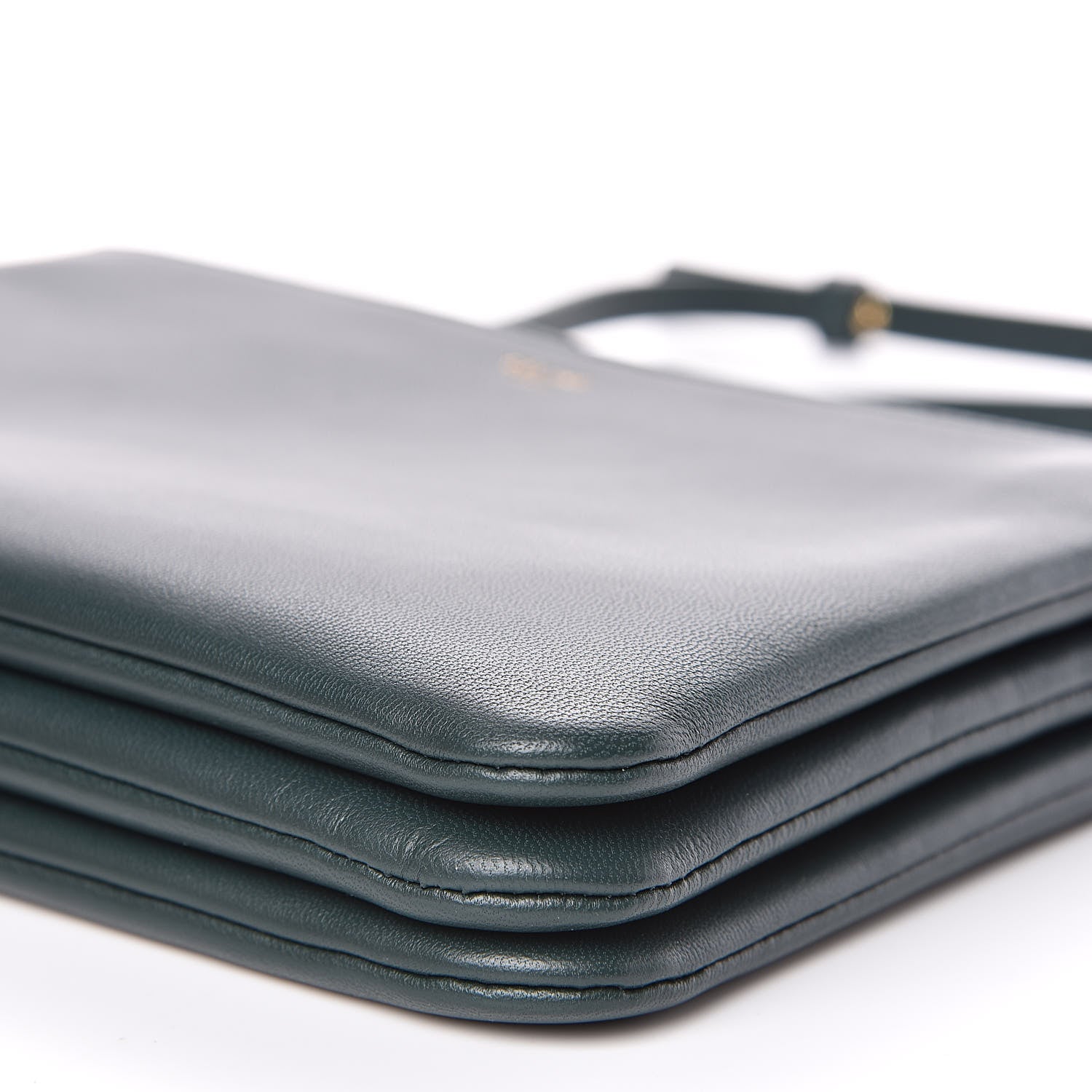 Celine Lambskin Small Trio Crossbody Bag Amazone 9 of 10