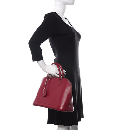 Louis Vuitton Epi Alma PM Fuchsia 2 of 13