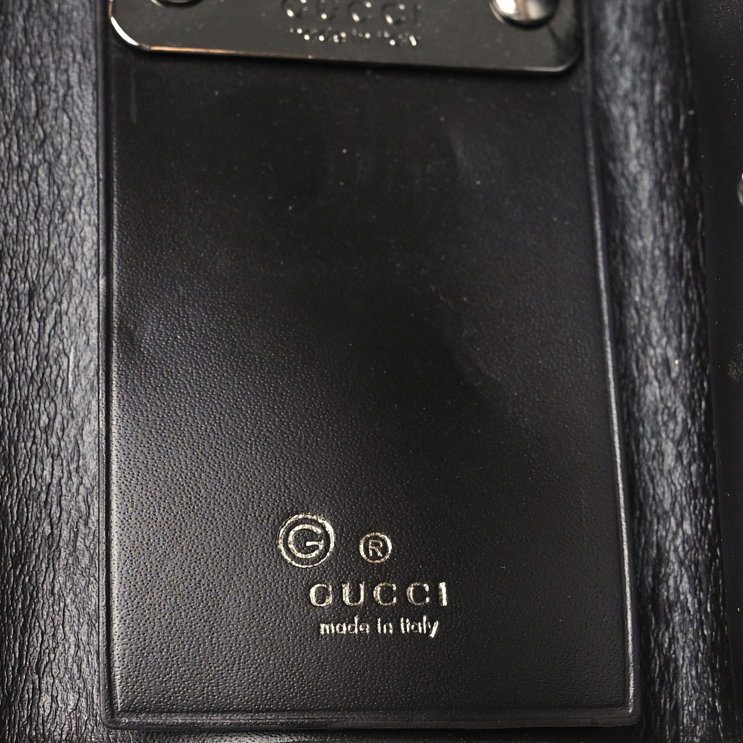 GG Monogram 6 Key Holder Case Black