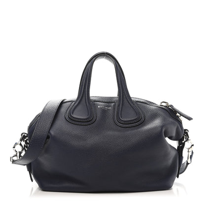 Givenchy Pebbled Calfskin Small Nightingale Night Blue 1 of 11