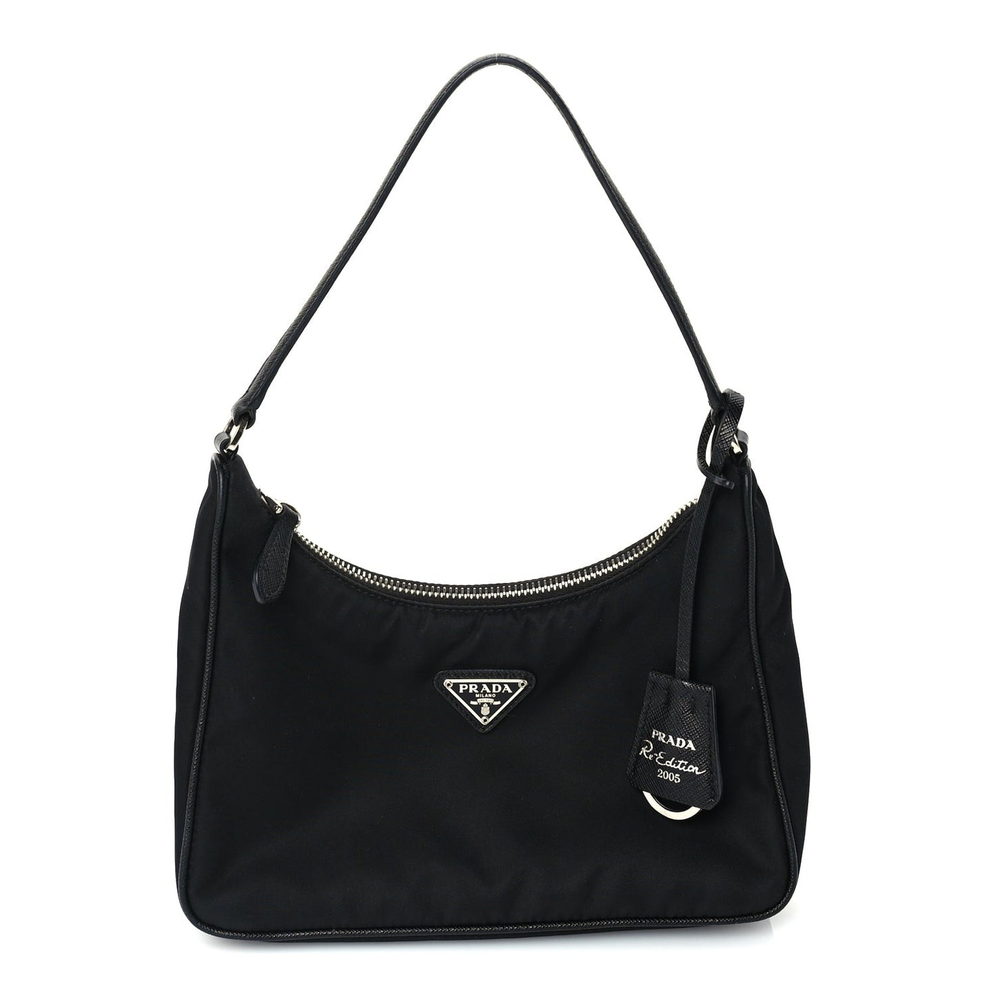 Tessuto Nylon Mini Re-Edition 2000 Bag Black