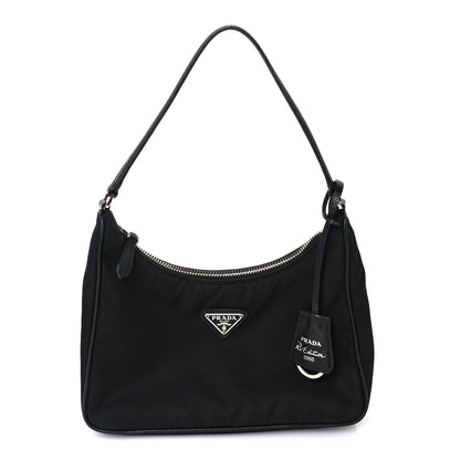 Prada Tessuto Nylon Mini Re-Edition 2000 Bag Black 1 of 7