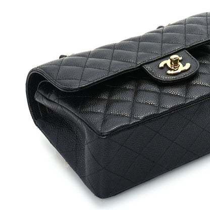 Chanel Caviar Quilted Small Double Flap  Black 8 of 9