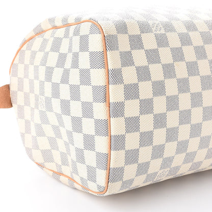 Louis Vuitton Damier Azur Speedy 30 11 of 12