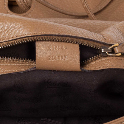 Gucci Leather Large Jungle Shoulder Bag 8 of 10