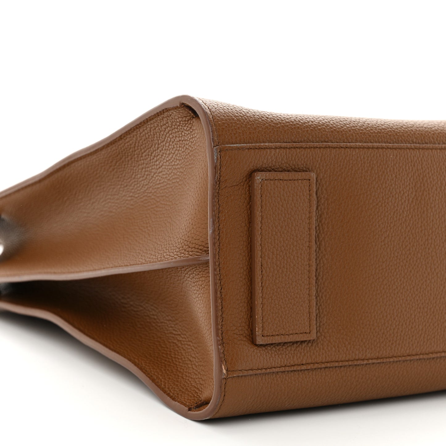 Grained Calfskin Sac De Jour Souple North South Tote Brown