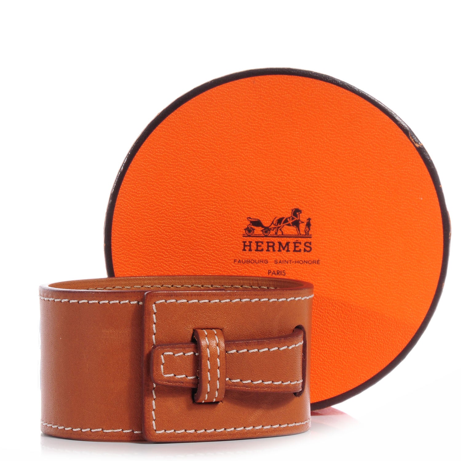 Hermes Natural Barenia Cuff Small 6 of 6