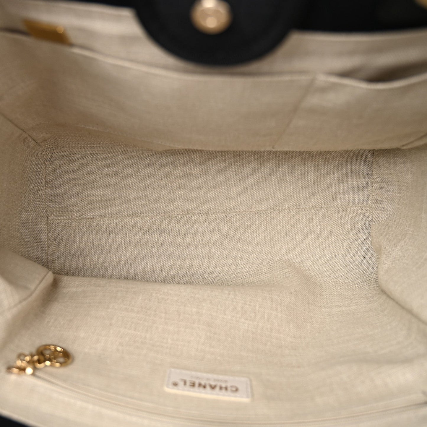Mixed Fibers Small Deauville Tote Black