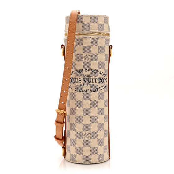 Damier Azur Bottle Holder