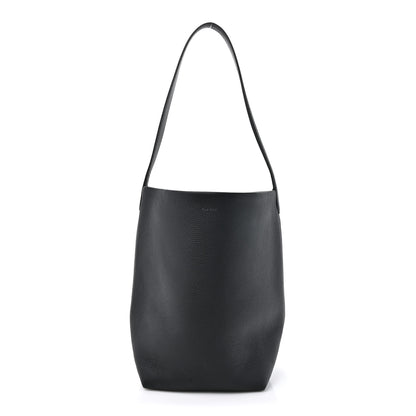 The Row Grained Calfskin Medium N/S Park Tote Black 1 of 12