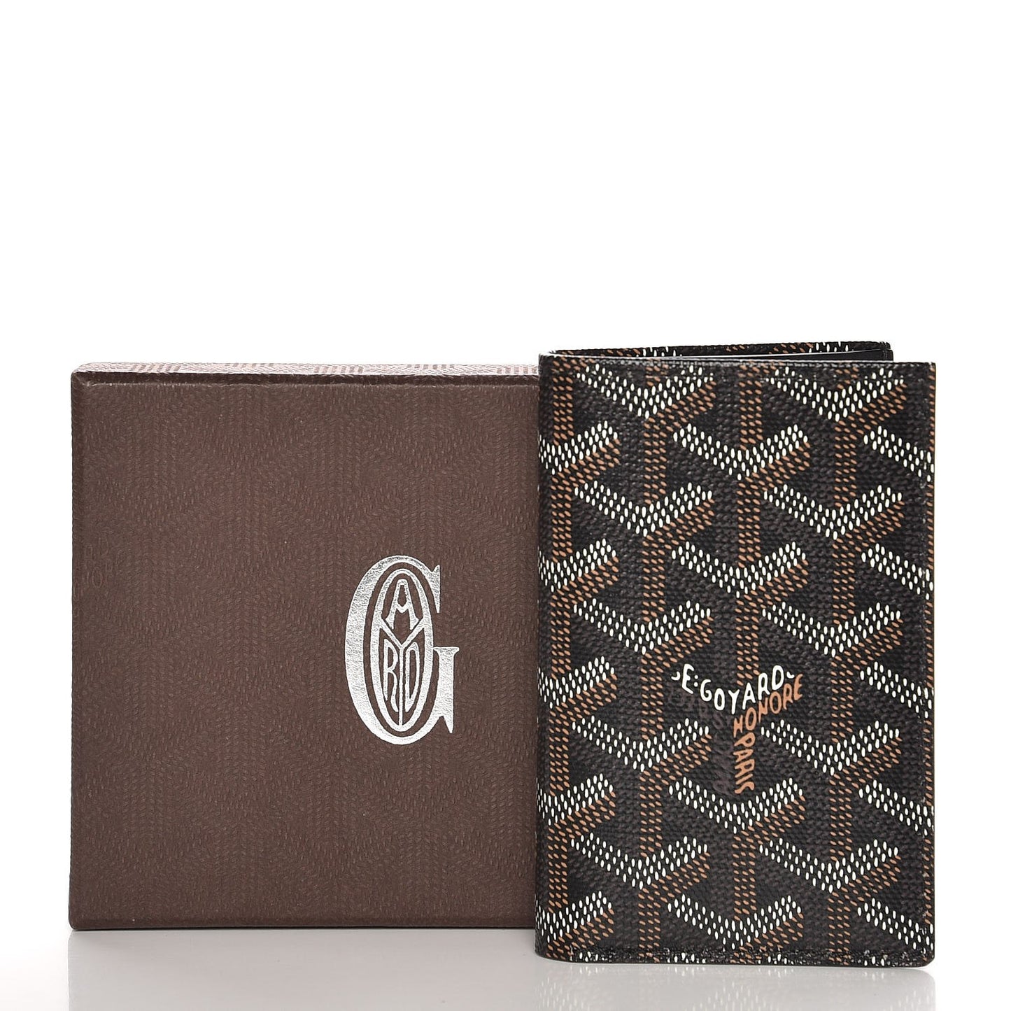 Goyardine Saint Pierre Card Holder Black