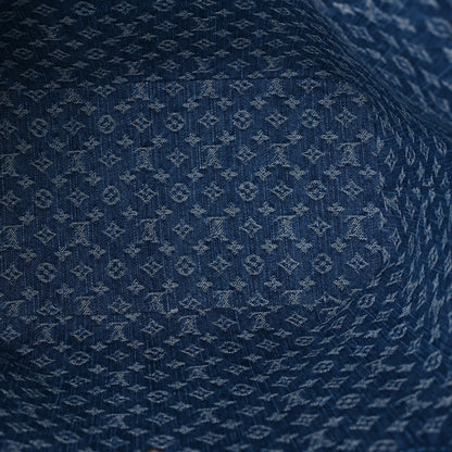 Louis Vuitton Epi Neverfull MM Denim Blue 5 of 7