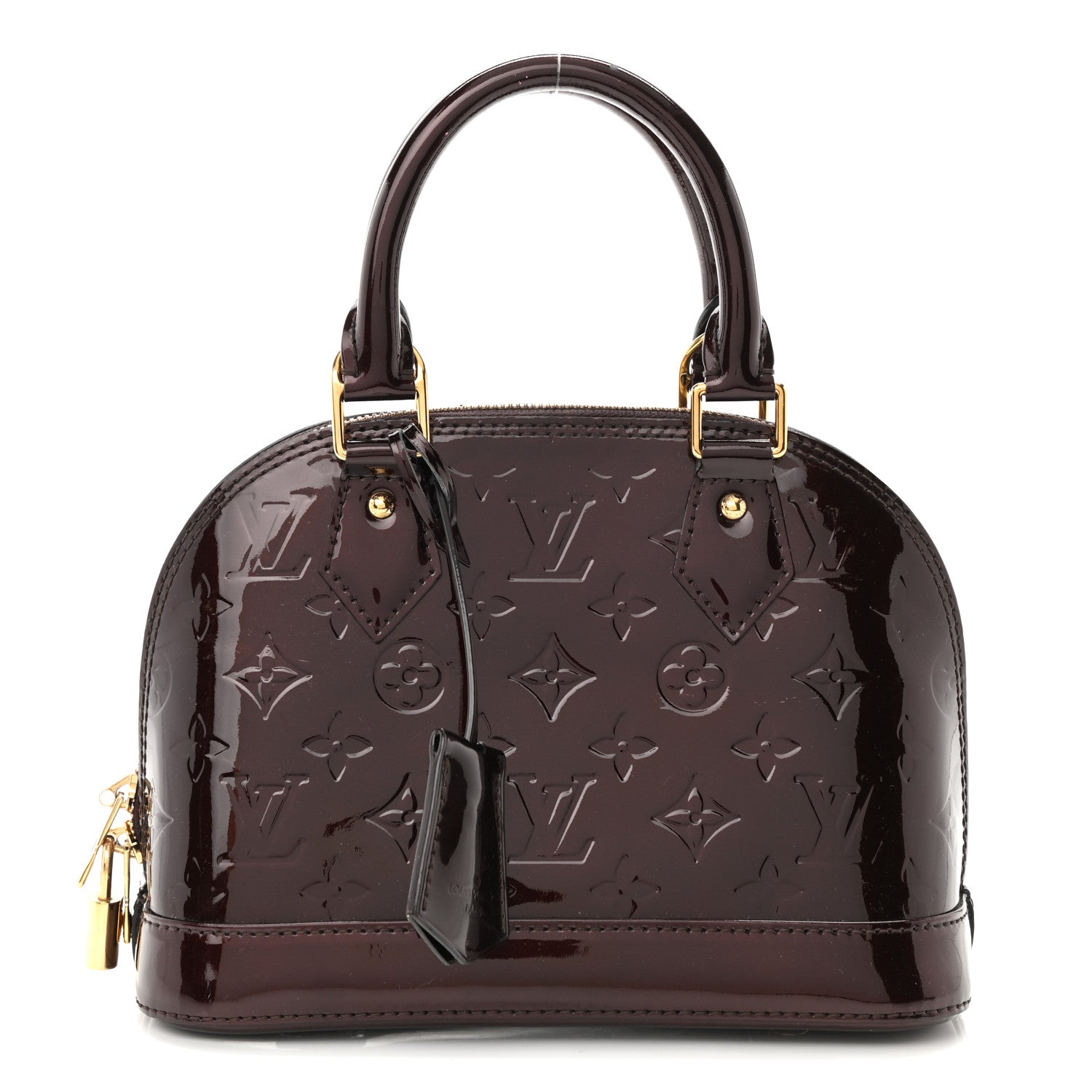 Louis Vuitton Vernis Alma BB Amarante 1 of 11