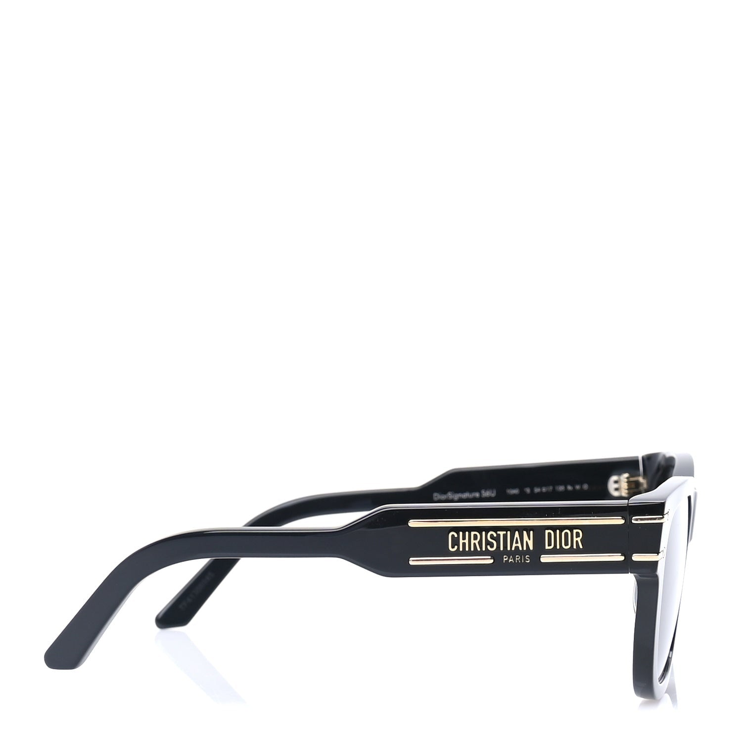 Christian Dior Diorsignature S6U Square Sunglasses  Black 3 of 7