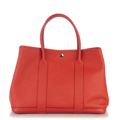 Hermes Vache Country Garden Party 36 MM Rouge Duchesse 1 of 6